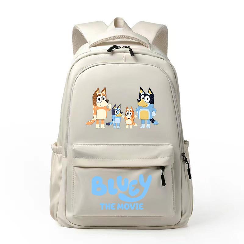 Sac à dos de loisirs style collège amusant avec Bluey Bluey Réduction de la charge pour étudiant