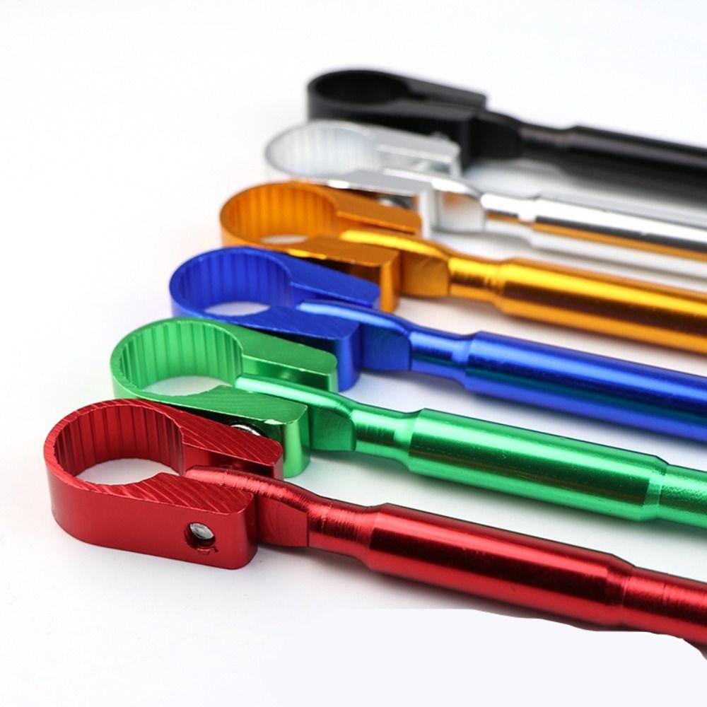 

Motorcycle Modified Handle Bar Clamp Strengthen Balance Beam Cross фіолетовий