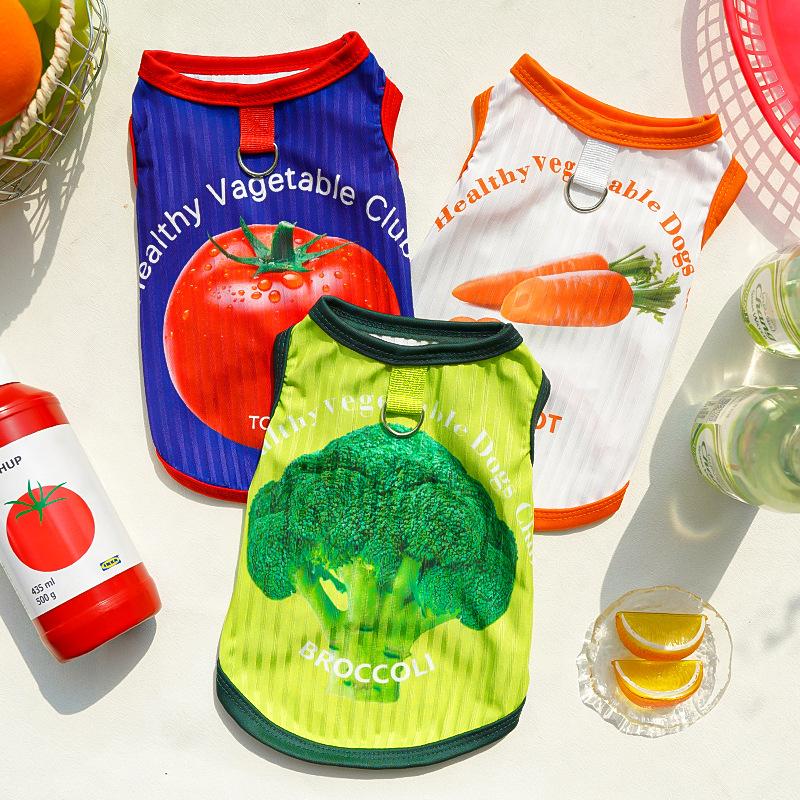 Spring and Summer New Dog Big Dog Bichon Frise Cat and Pet Clothing Cat and Dog Clothes