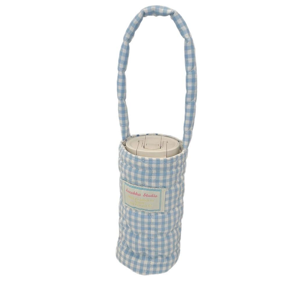 Modern Minimalist Water Bottle Sleeve With Soft Fabric Handle For Outdoor Sports