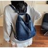 Denim Bag Casual Women's Bag Large-capacity Retro Tote Bag Soft Bag Fashionable Single-shoulder Crossbody Bag