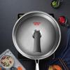 KOBACH 32cm Honeycomb 304 Stainless Steel Non-stick Wok
