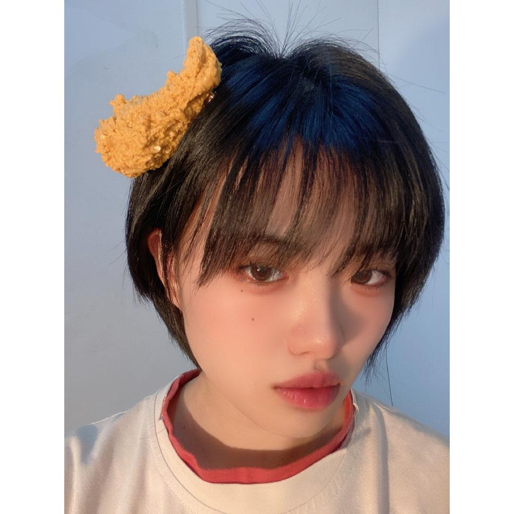 Fries Zinc Zinc Alloy Chicken Legs Hair Accessories Korean Style Barrettes Fast Food Hairpin Women Hair Clips