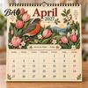 Home Office Supplies 2027 Bird Wall Calendar, Beautiful Birds & Nature Monthly Planner Record Important Dates with Coil Binding, Thick Art Paper