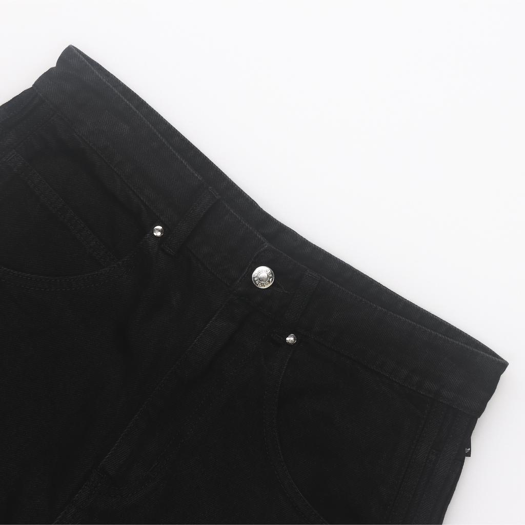 adidas Flames Denim Shorts Asia Sizing 'Black' Men's IS0217
