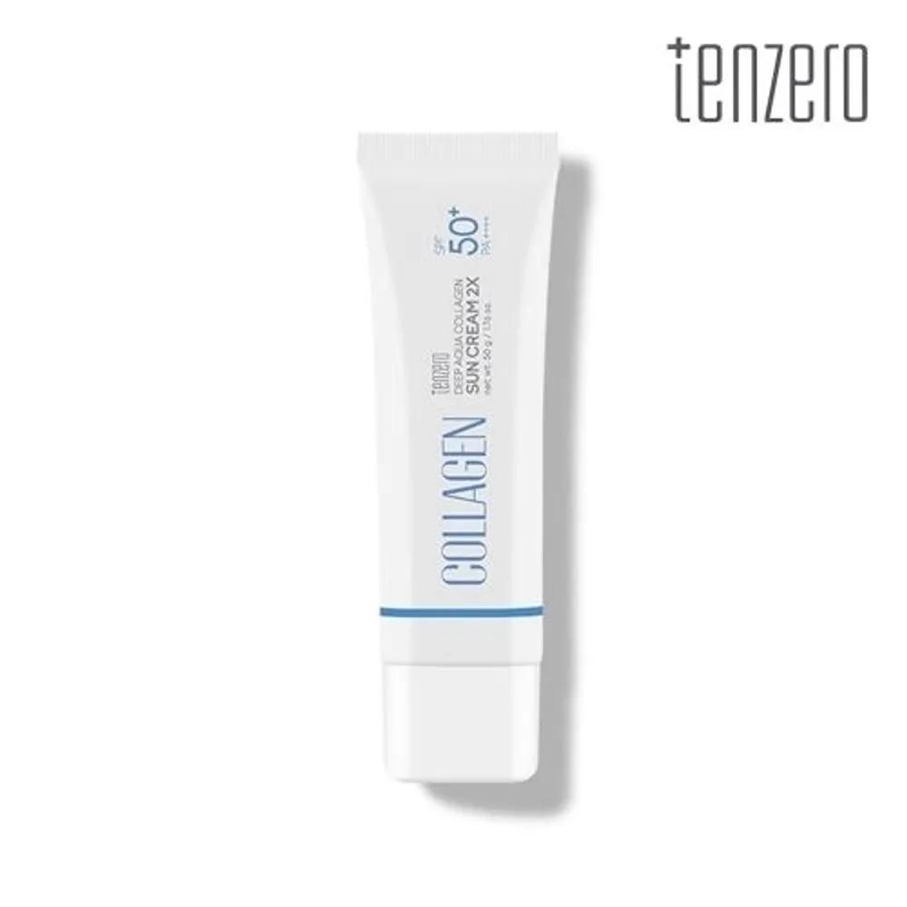 TENZERO Deep Aqua Collagen Sun Cream 2X 50g