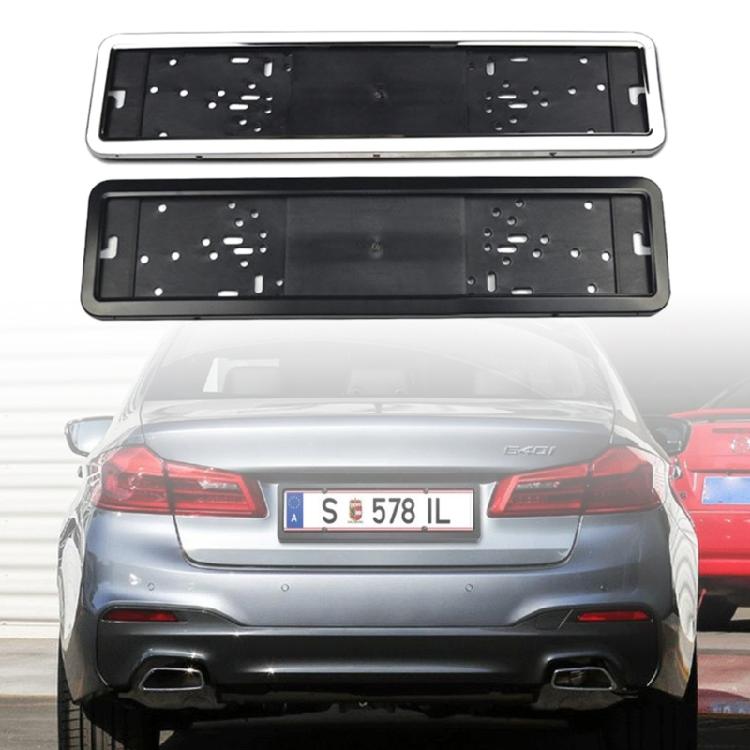 Supporto Targa Impermeabile Portatarga Cornice Copertura Antiruggine
