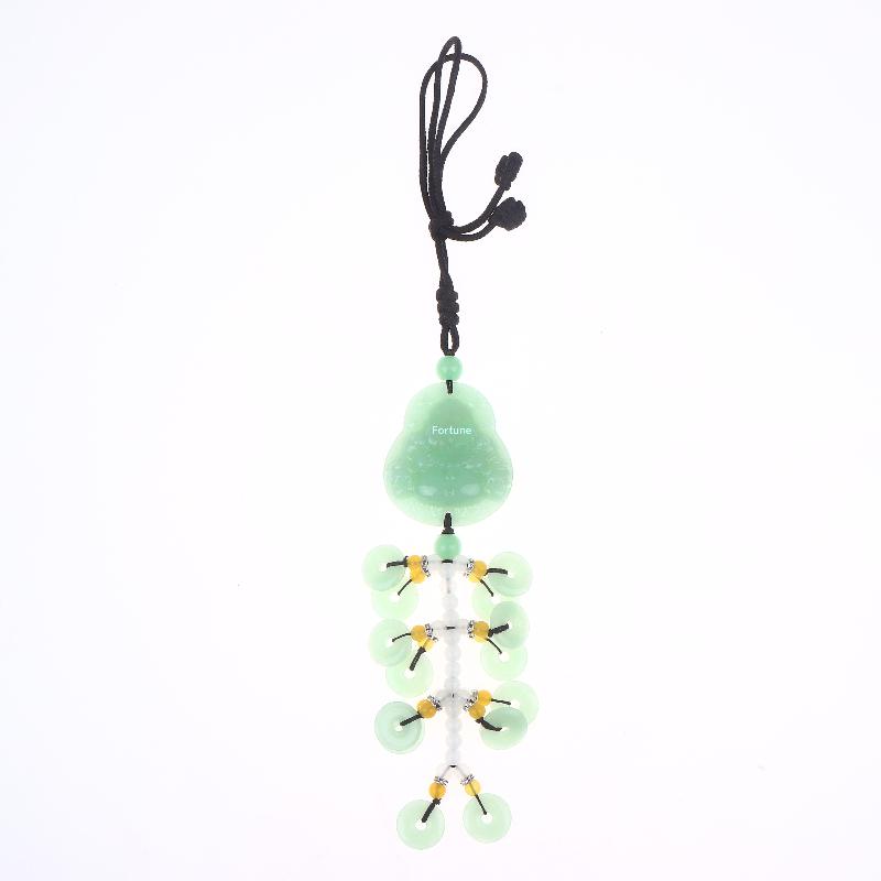 1Pc Chinese Luck Car Accessory Rearview Mirror Pendant Suitable For For Asian Culture Decor & Driving Amulet