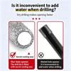 4/7Pcs 2-in-1 Hexagonal Shank Hole Opener Anti-wear Brazed Dry Drill Bit Set Dual-Purpose Dry/Wet Use for Electricians Plumbers