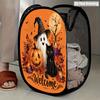 1 Stück Halloween Serie 5 Pop-Up Wäschekorb erweiterbarer Netz-Wäschekorb für Zimmer Schlafzimmer Badezimmer Organisation Zeitgenössische Aufbewahrung