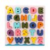Macaron Color Wooden Alphabet & Number Puzzle for Children's Early Education, Ages 3-6