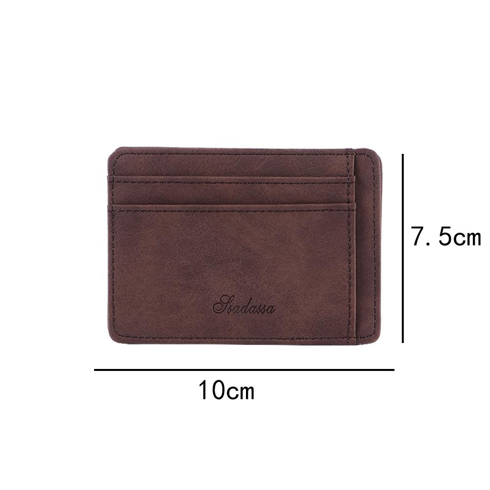 Card Cover Card Case Coin Pocket Slim Wallet ID Card Holder Magic Money Clip Men Card Holder