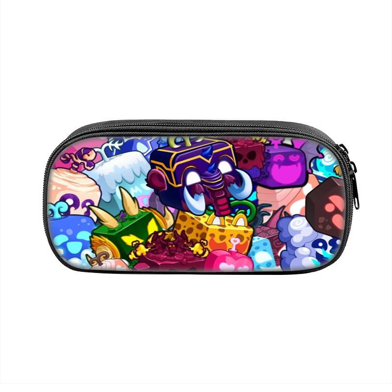 Roblox Blox Fruits Etui Van Nylon Materiaal Voor Kinderen En Studenten