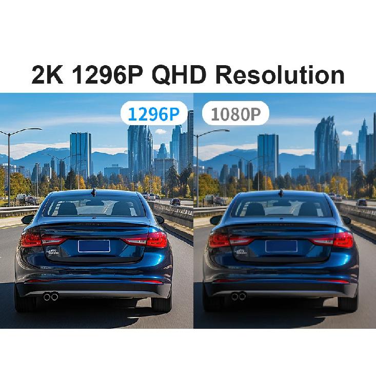 2K Dash Camera For Car DVR Dash Cam KAWA D5 Video Recorder Emergency Voice Control Night Vision WiFi APP Monitor WDR Dashcam