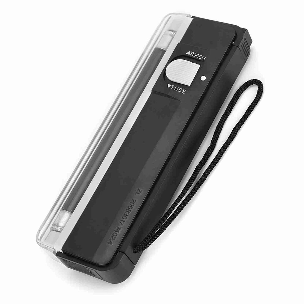 DL 01 Portable Battery Powered Ultraviolet Light Bill Checker Tester Handheld Money Detector