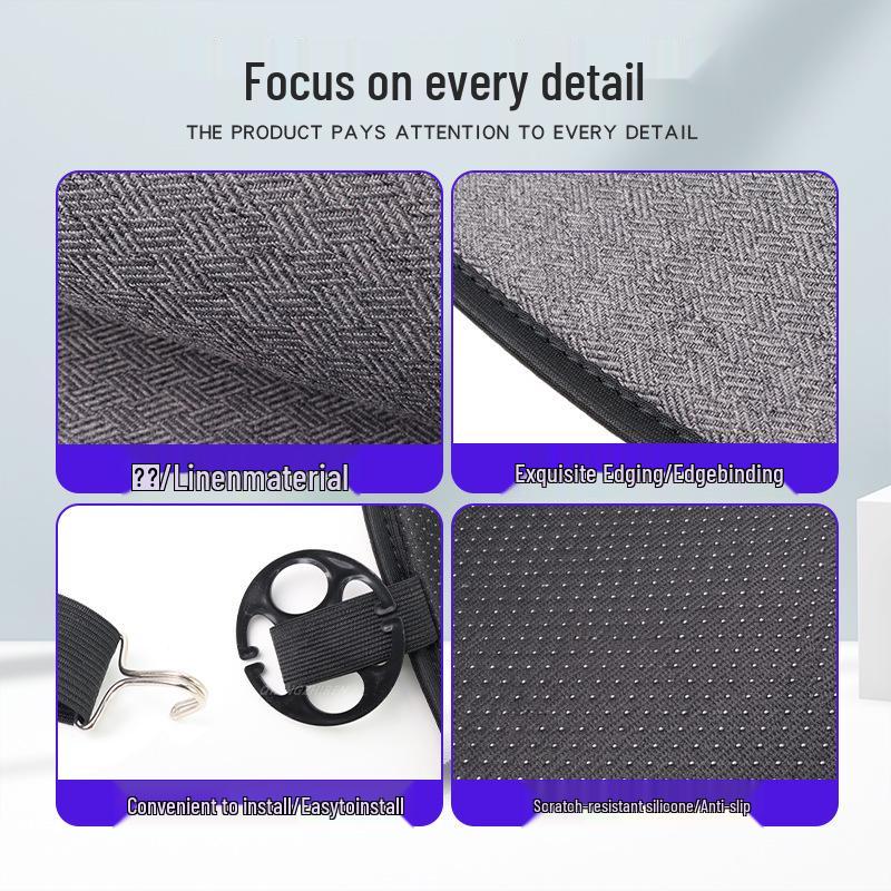 Tesla Model 3/Y Car Seat Covers: Durable, Full Coverage & Wear-Resistant for Front and Rear Seats