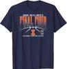 Illinois Illini Final Four 2026 Men's Basketball Navy T-Shirt