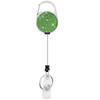 Retractables Keyring Wire Rope Rhinestones Badges Holder Antitheft Buckle Rope Outdoor Retractables Keychains