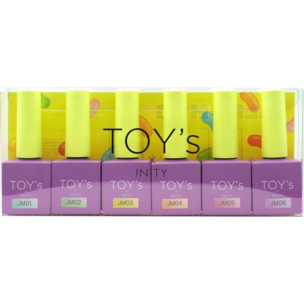 Набор Желейных Кружек TOY’s×INITY 6 Цветов