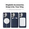 Applicable to Samsung S26Ultra technology cloth mobile phone case magnetic suction s25ultra creative fabric matte protective cover 24