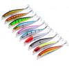 1 szt. Minnow Fishing Lure 95mm 8g Pływający Twardy Bai Crankbait Karp Pasiasty Bas Pesca Talerze SwimBait