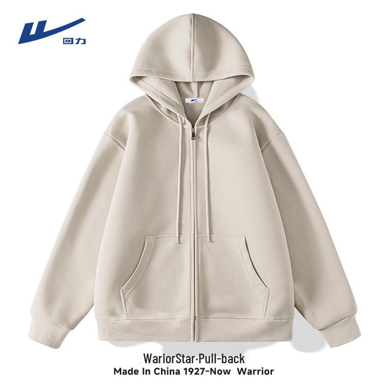 Warrior Men's Hooded Full-Zip Sweatshirt