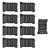 10PCS Ferrite Ring Black Clip-On Ferrite Ring Noise Suppressor Cable Clamp 13mm Ferrite Core Cord Ring Noise Filter Wire Cables