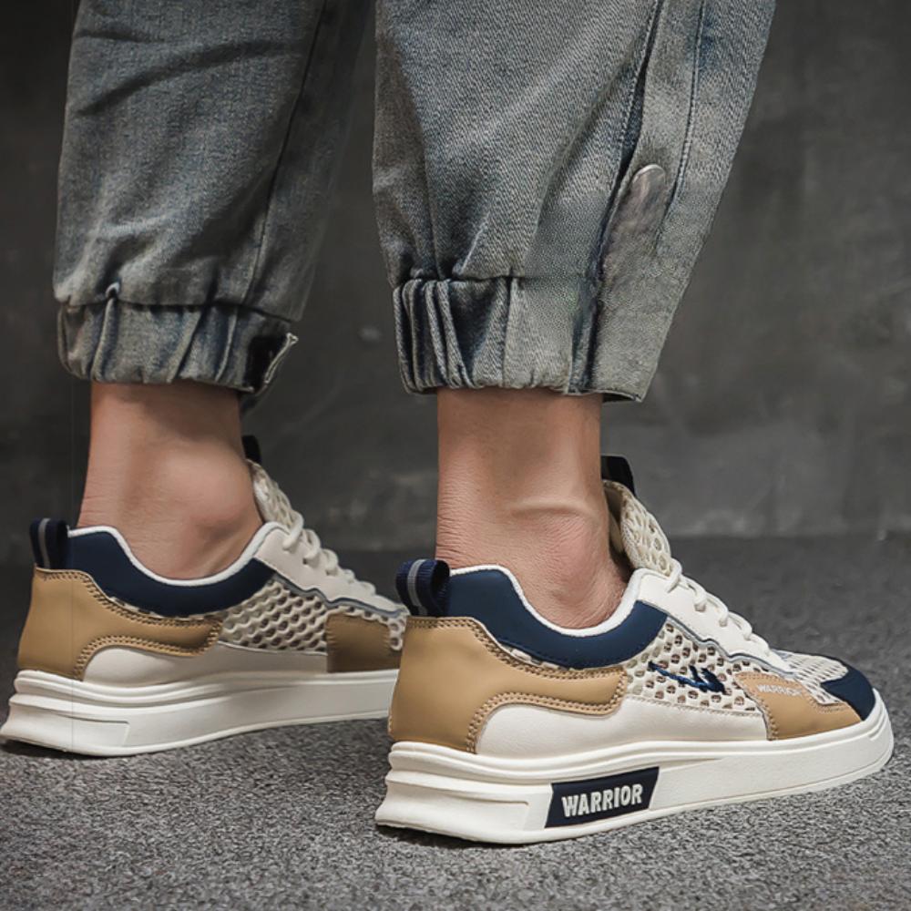 Повседневная обувь Мужская обувь с сетчатыми вставками Дышащие кроссовки для бега — фото 9