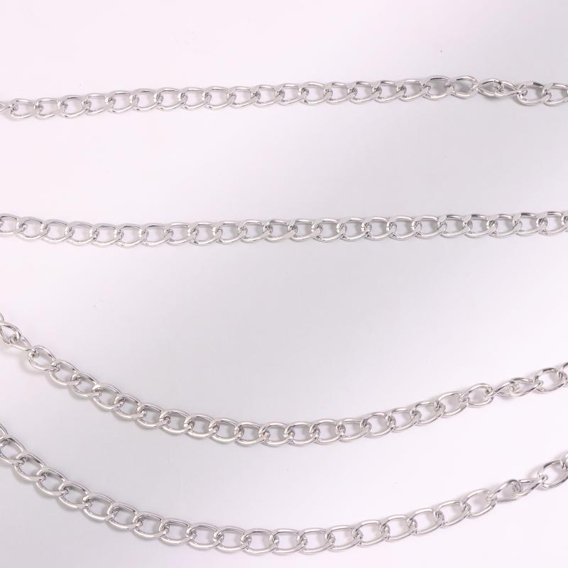 Butterfly Waist Chain Elegant Multi-Layer Butterfly Tassel Waist Chain Belt For Women Metal High Waist Chain Dress Lady Belt