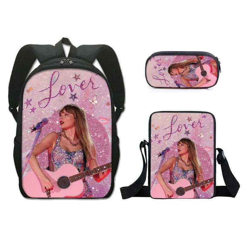 Taylor Swift Taylor Swift Zaino Scolastico Zaino per Bambini Piccola Borsa a Tracolla Astuccio Zaino