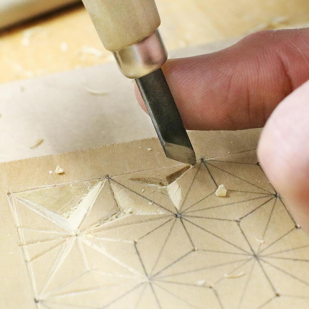 KAKURI 13061 Zestaw osełek do dłut z miejscem do przechowywania Wszystkie 7 elementów Zestaw ostrze ostrze skośne ostrze ostrze skośne ostrze ostrze ostrze ostrze i etui, stal, (Płaski 7mm/Prawy