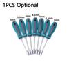 1pc Metal Socket Driver Wrench Screwdriver Hex Nut Key Nutdriver 3-6mm Screw Driver With Hanging Hole Socket Screwdriver Tools