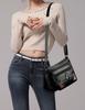 Damska nowa modna torba crossbody, torba na ramię, modna i wszechstronna, kwadratowa torba PU z nadrukiem, duża pojemność