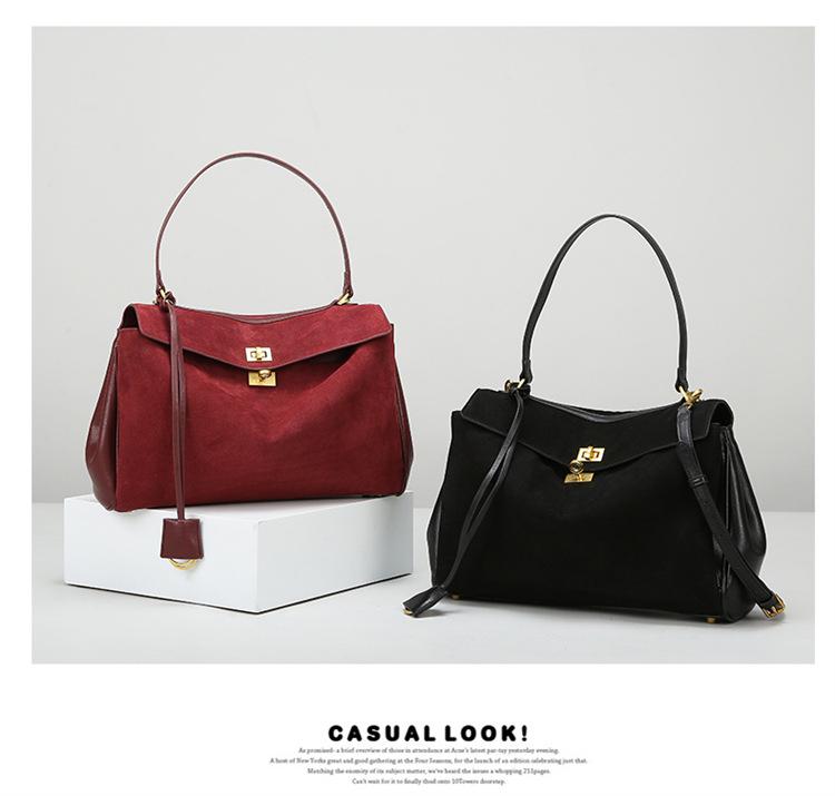 Τσάντα Tote από Δερμάτινο Υλικό Υψηλής Ποιότητας με Παγωμένη Υφή - Έκδοση Rodeo 2025, Μεγάλης Χωρητικότητας, Μοντέρνα Τσάντα Ώμου για Μετακινήσεις