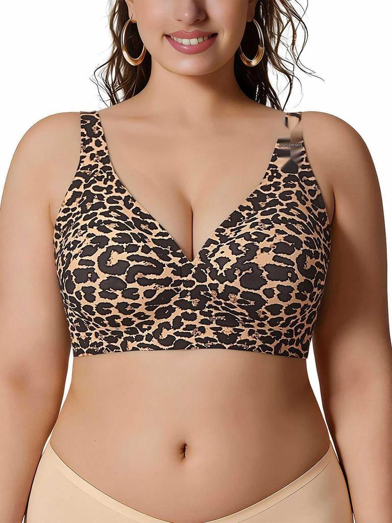 Seamless Underwire-Free Women's Full-Coverage Comfort Bra