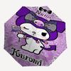 1pc Kuromi NAame custom umbrella Automatic Open/Close, 8-Rib Durable Frame Customizable Name/Text, Portable & Stylish for , 1042L