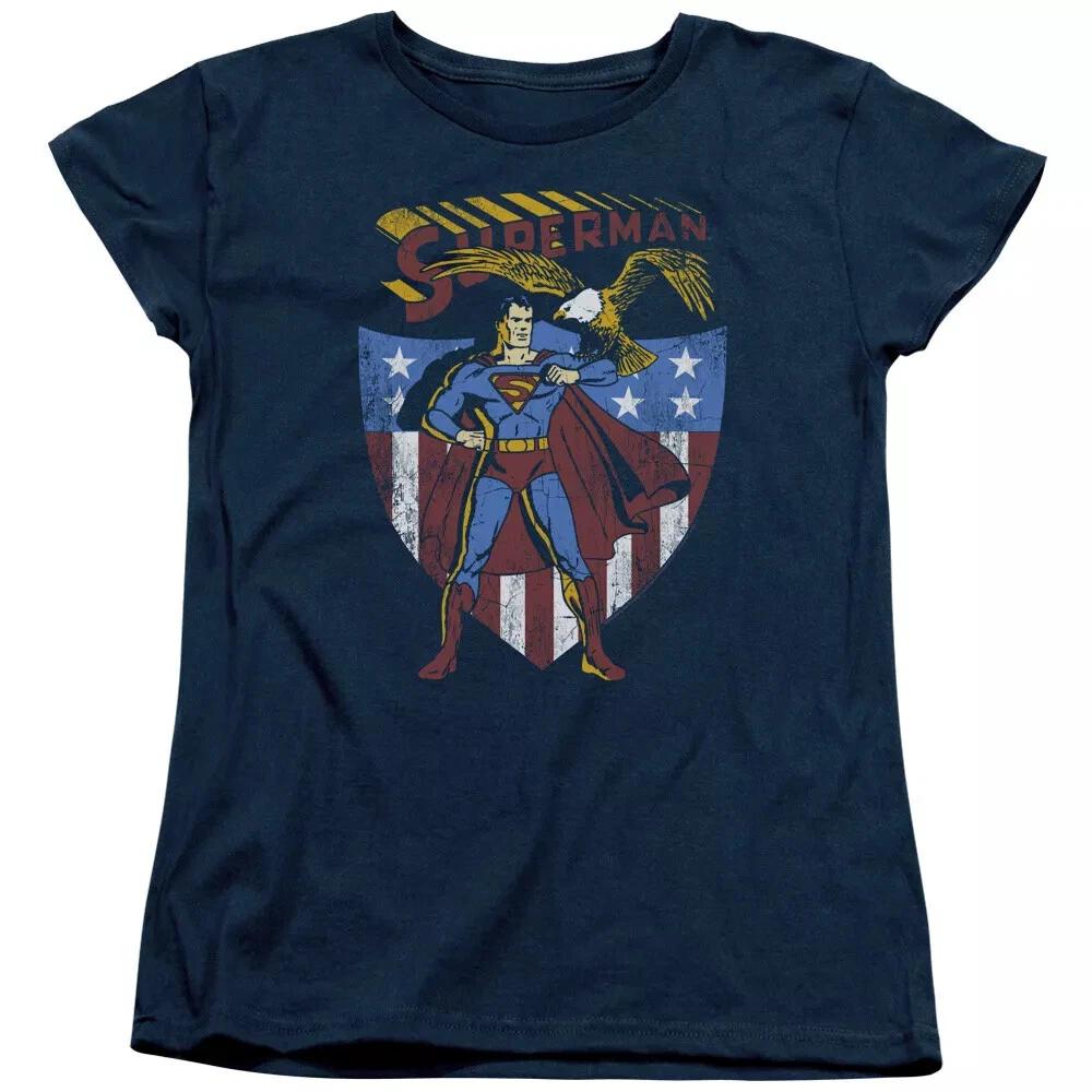 Superman  All American  Women s T-Shirt S