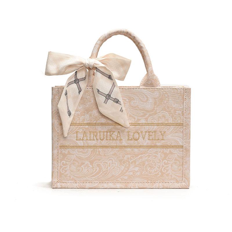 Geantă de lucru de mare capacitate pentru femei 2025 nouă iarnă casual de ultimă generație geantă tote portabilă brodată pentru femei