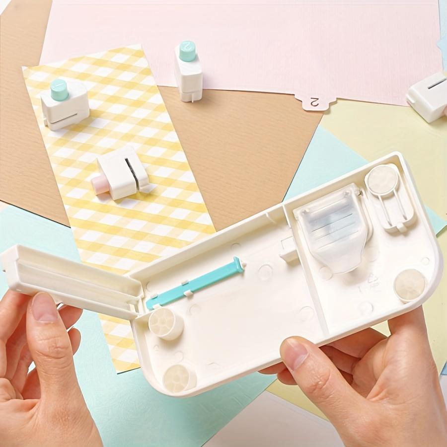 Creative Divider Maker Loose Leaf Separator Labels Puncher Self Made Tool Multipurpose Portable Tab Dividers Making Tool