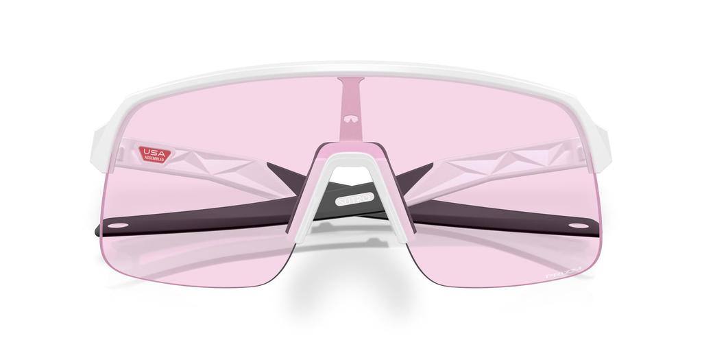 Oakley Sunglasses Frame Color Matte Lens Prizm Low 134mm 0OO9496, (Front) White, Color Light,