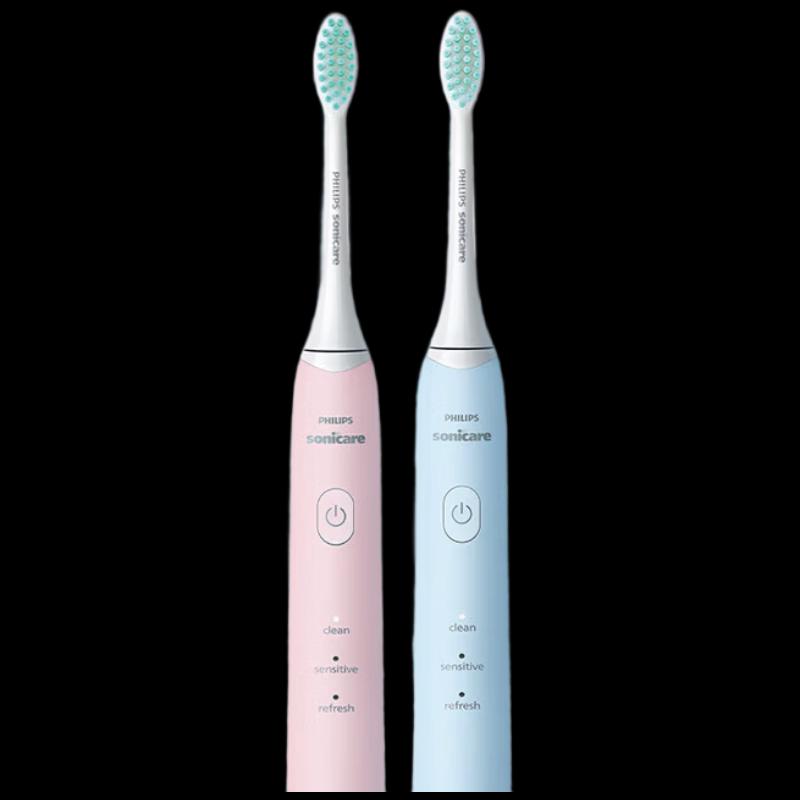 Philips HX2428 S2 Sonic Electric Toothbrush Twin Pack