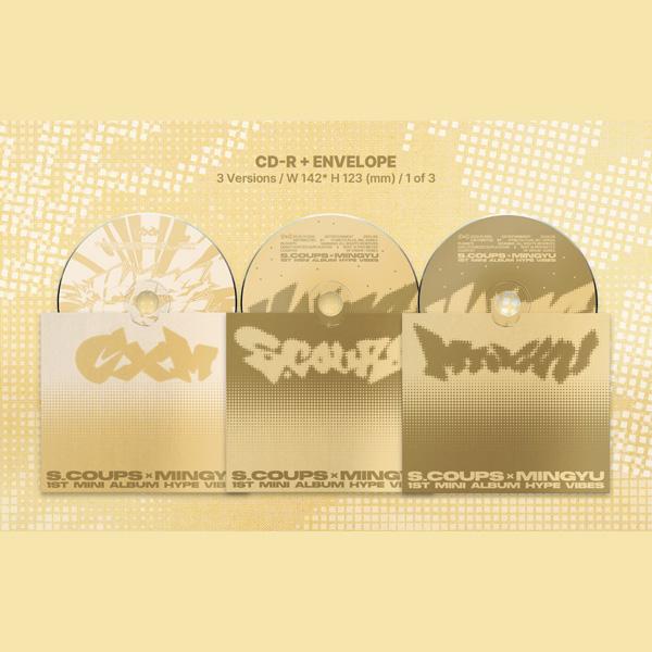 S.COUPSXMINGYU (SEVENTEEN) - 1st Mini Album [HYPE VIBES] COMPACT Ver.