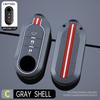 Zinc Alloy Car Key Bag Protect Shell Fob For Fiat 500 Ducato Panda 500L Punto Lancia Musa For Citroen Jumper For Peugeot Boxer