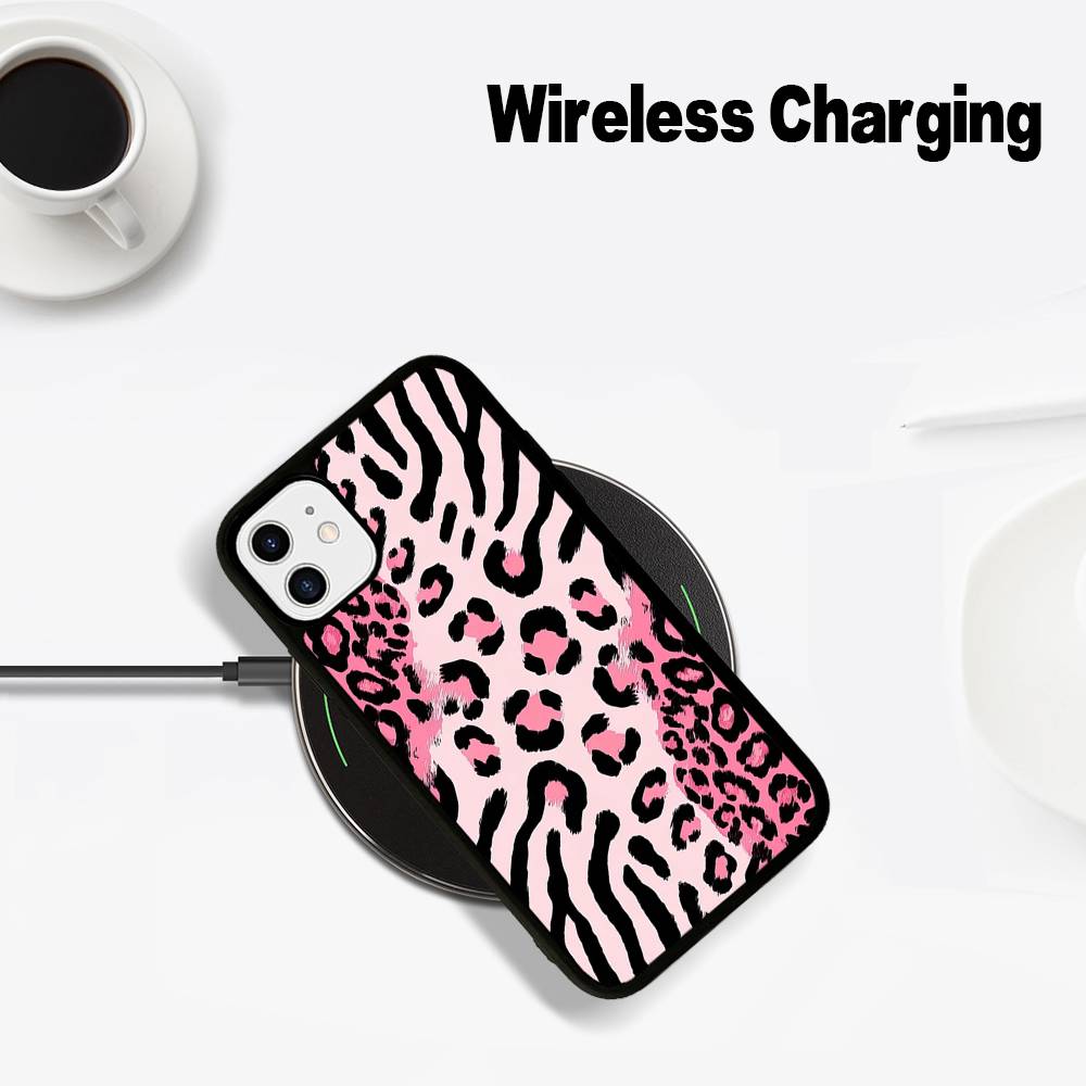 Leopard Cheetah Print Phone Case Magnetic Case For IPhone 17 16 14 13 12 15 Pro Max Plus For Magsafe Wireless Charge Cover