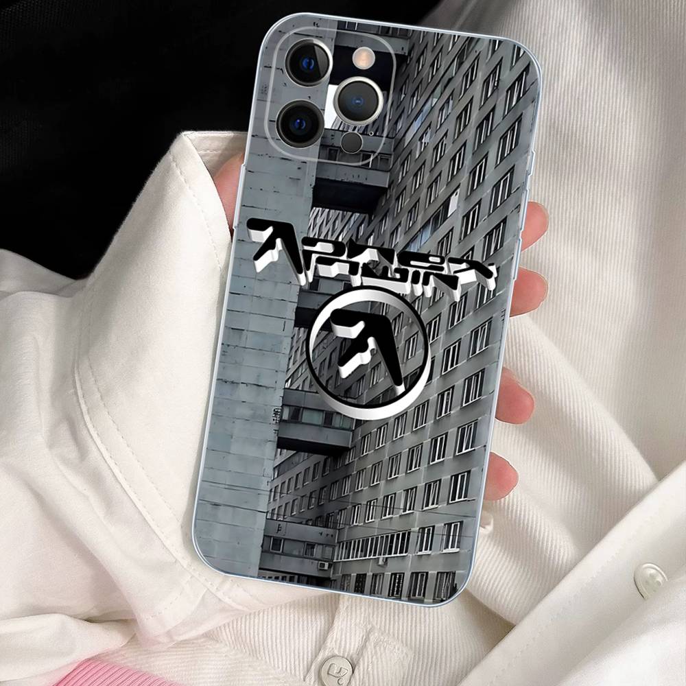 

Music Band A-Aphex T-Twin Phone Case For IPhone 17 16 15 14 13 12 11 Plus Pro Max Transparent Soft Cover iPhone 13