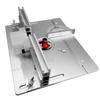Multifunctional Aluminium Router Table Insert Plate Woodworking Electric Wood Router Flip Plate for Working Benches Router Plate