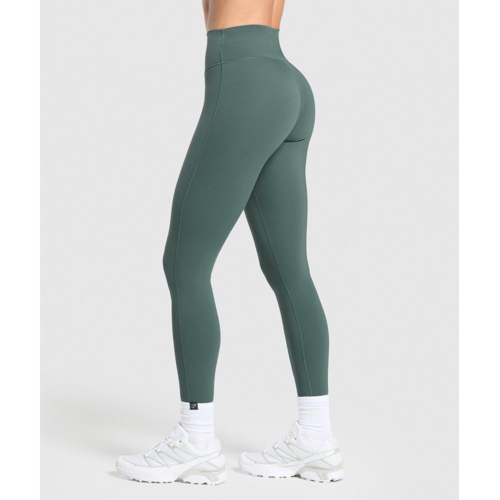 Gymshark Elevate Leggings 2.0 Slate Teal B1c8v Tbnh