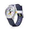 Q&Q SmileSolar Watch Solar Analog Disney Mickey Mouse Waterproof Urethane Strap RP20-809 Men's Navy (40mm)