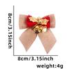Mini Christmas Bow with Bells - Tree Ornament & Gift Box Decoration