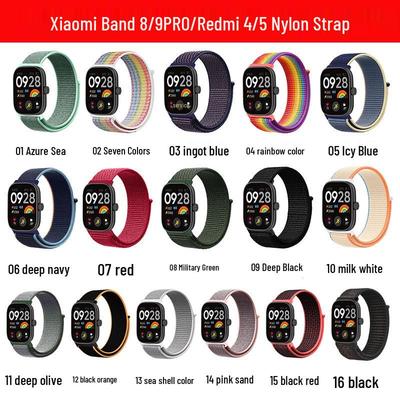 Xiaomi Band 9 Pro & 8 Pro Nylon Strap for Mi Band, Redmi Watch 4/5/6